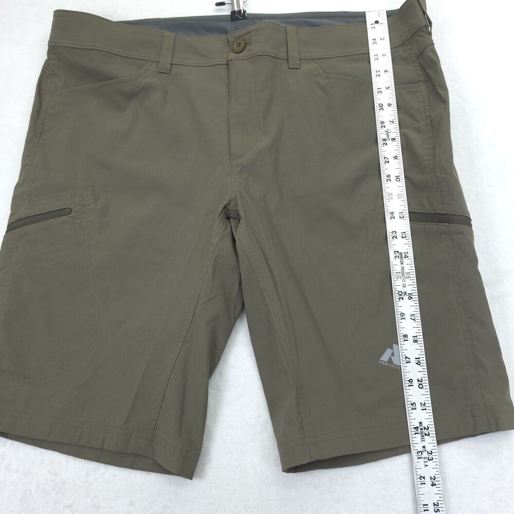 Eddie Bauer First Ascent Guide Pro Shorts Mens 42 Green Hiking Cargo - Picture 5 of 9